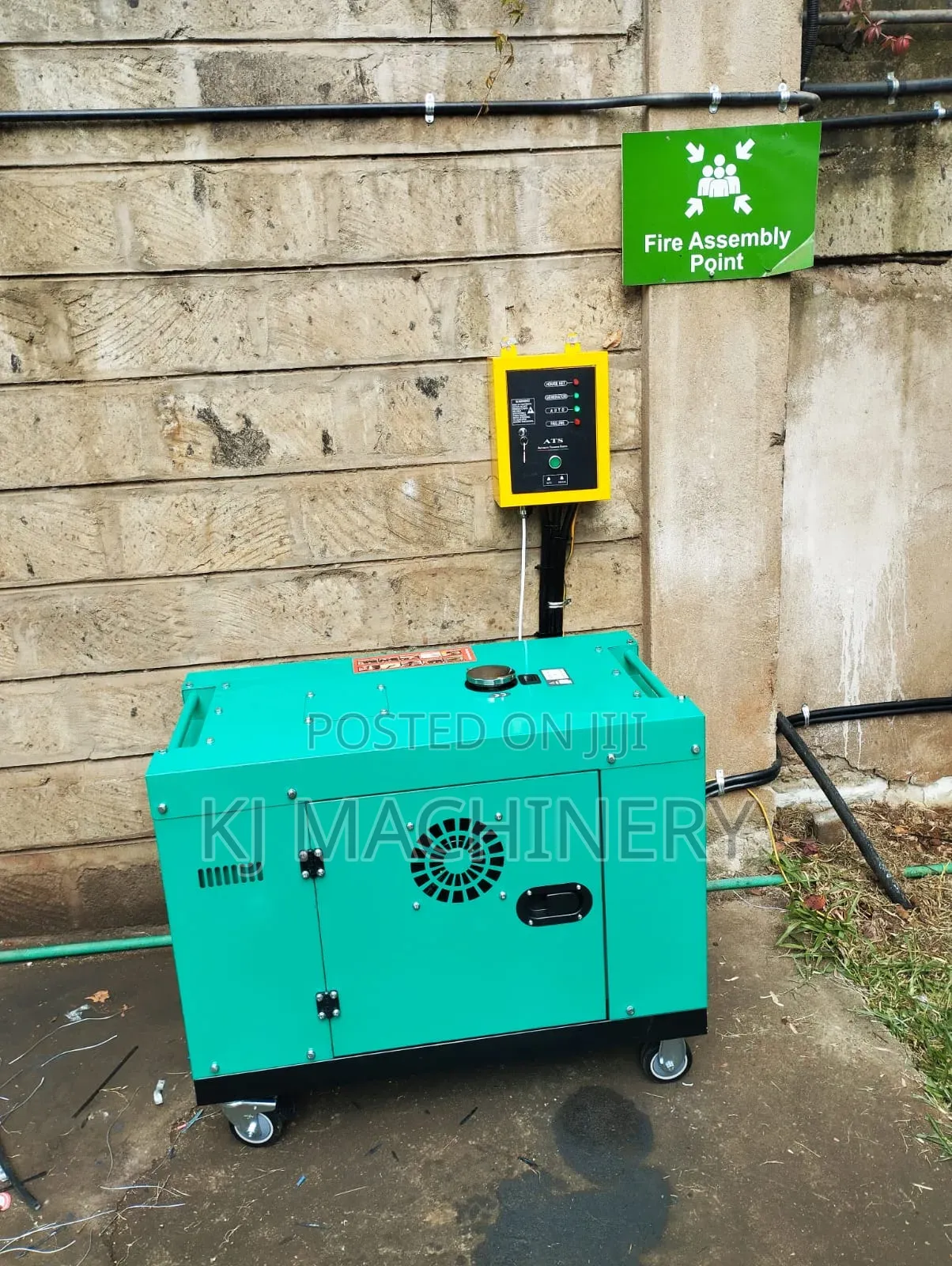 Hl Power 7.5kva Diesel Single Phase Generator.