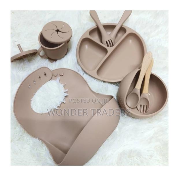 Silicone Baby Feeding Set - main view