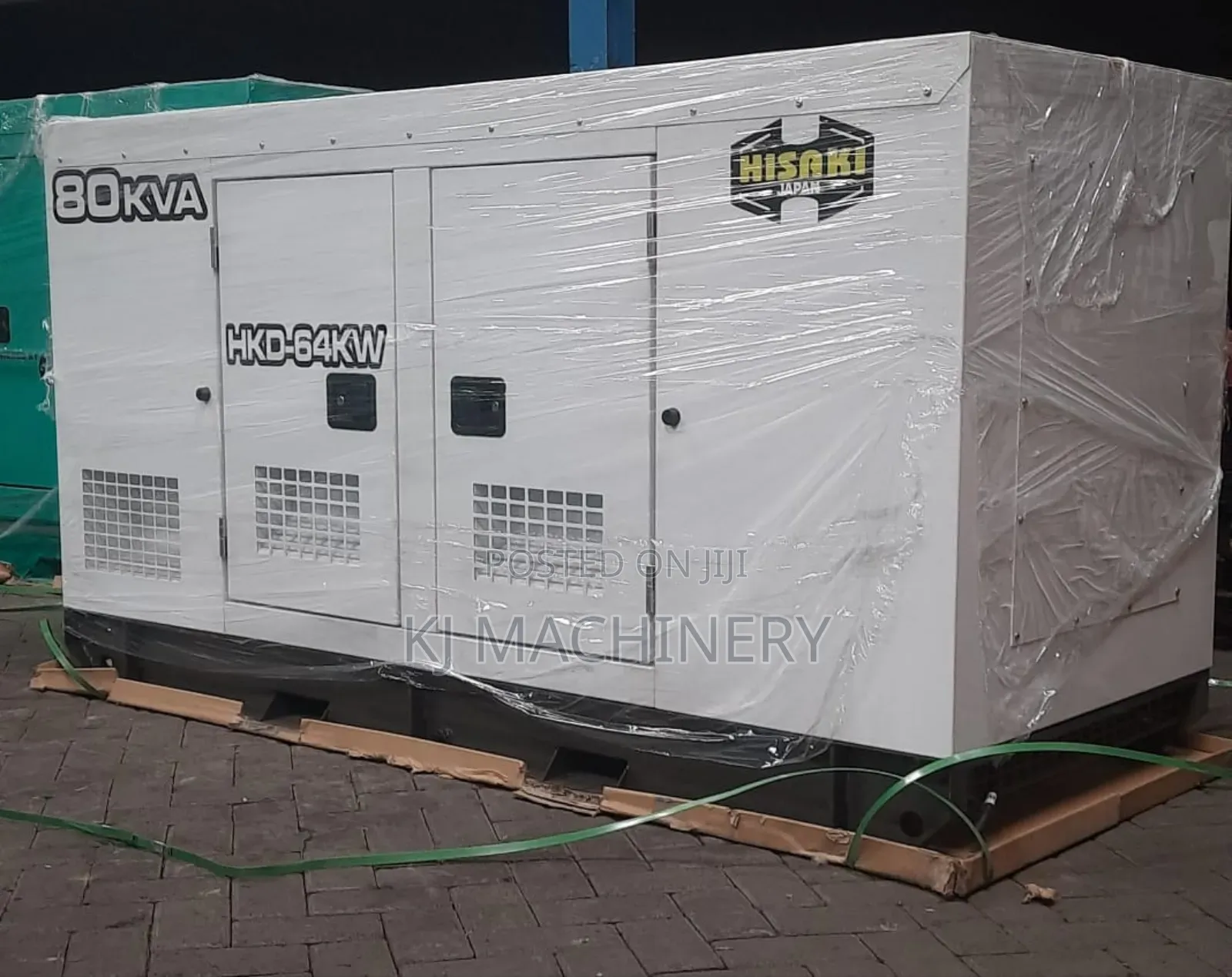 Hisaki Japan 80kva Diesel Silent Generator With Inbuilt ATS.