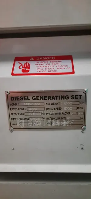 Hisaki Japan 80kva Diesel Silent Generator With Inbuilt ATS.