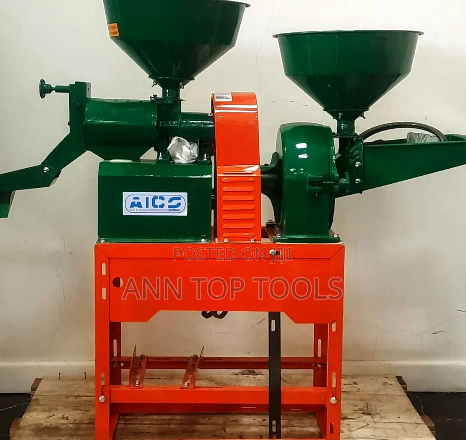 Aico Japan Rice Mill 200 Kg Per Hour Without Motor