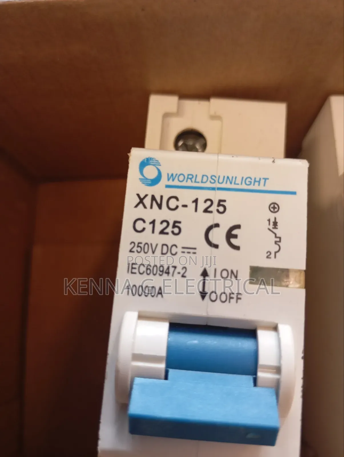 125A DC Mini Circuit Breaker Single