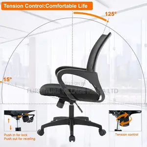 Adjustable Desk Chair Mid Back Conference Chair