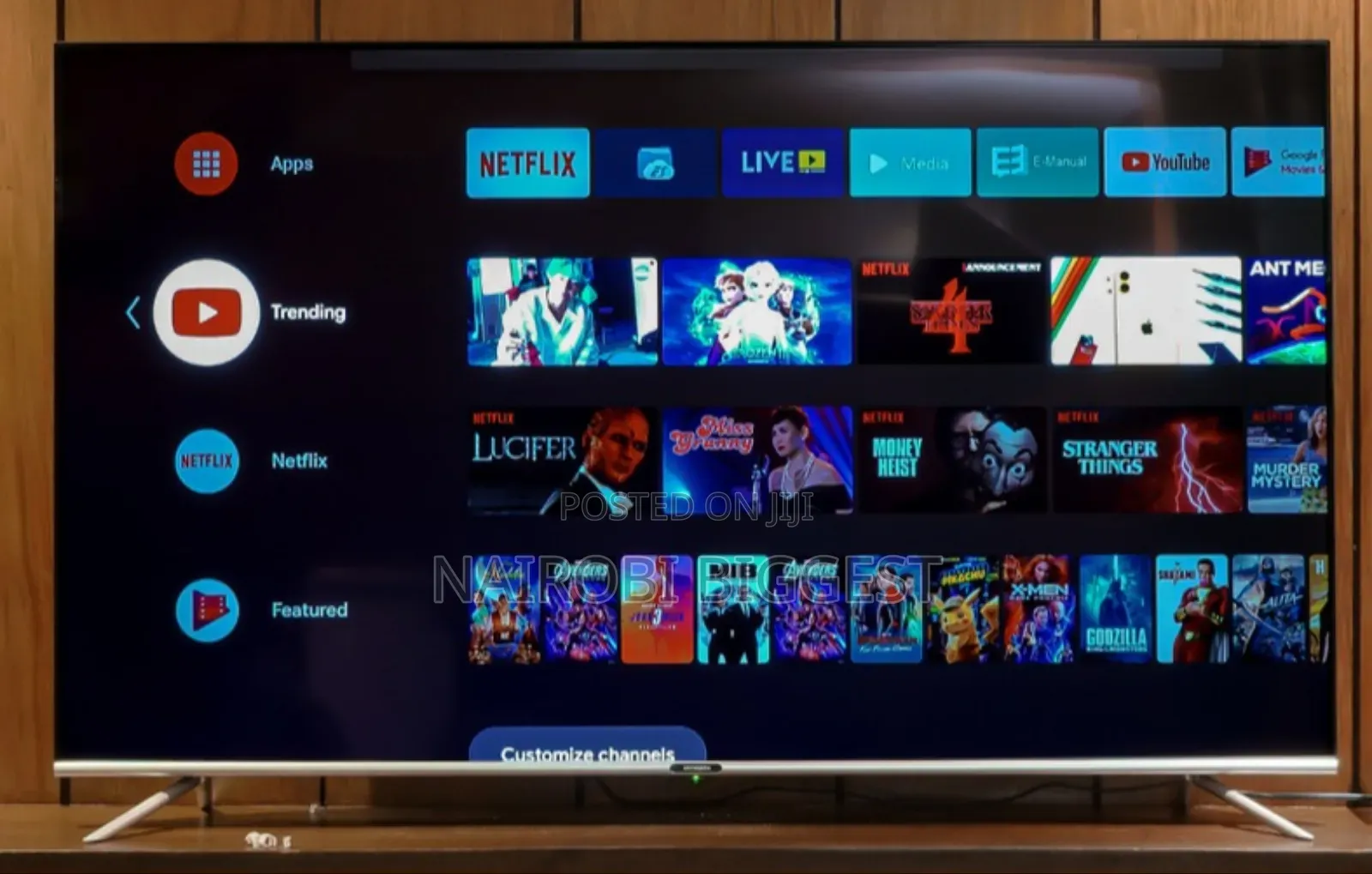 Skyworth 65" Uhd Frameless Hc Television