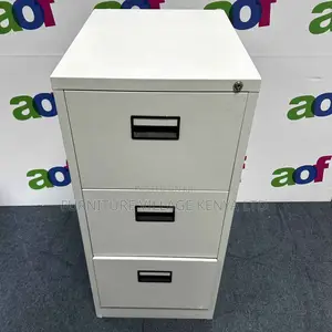 3 Drawer Steel Filing Cabinet, Office Storage Cabinet
