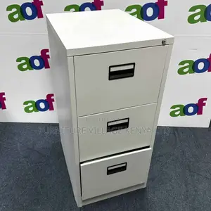 3 Drawer Steel Filing Cabinet, Office Storage Cabinet