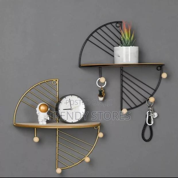 Decorative Geometric Wall Shelf