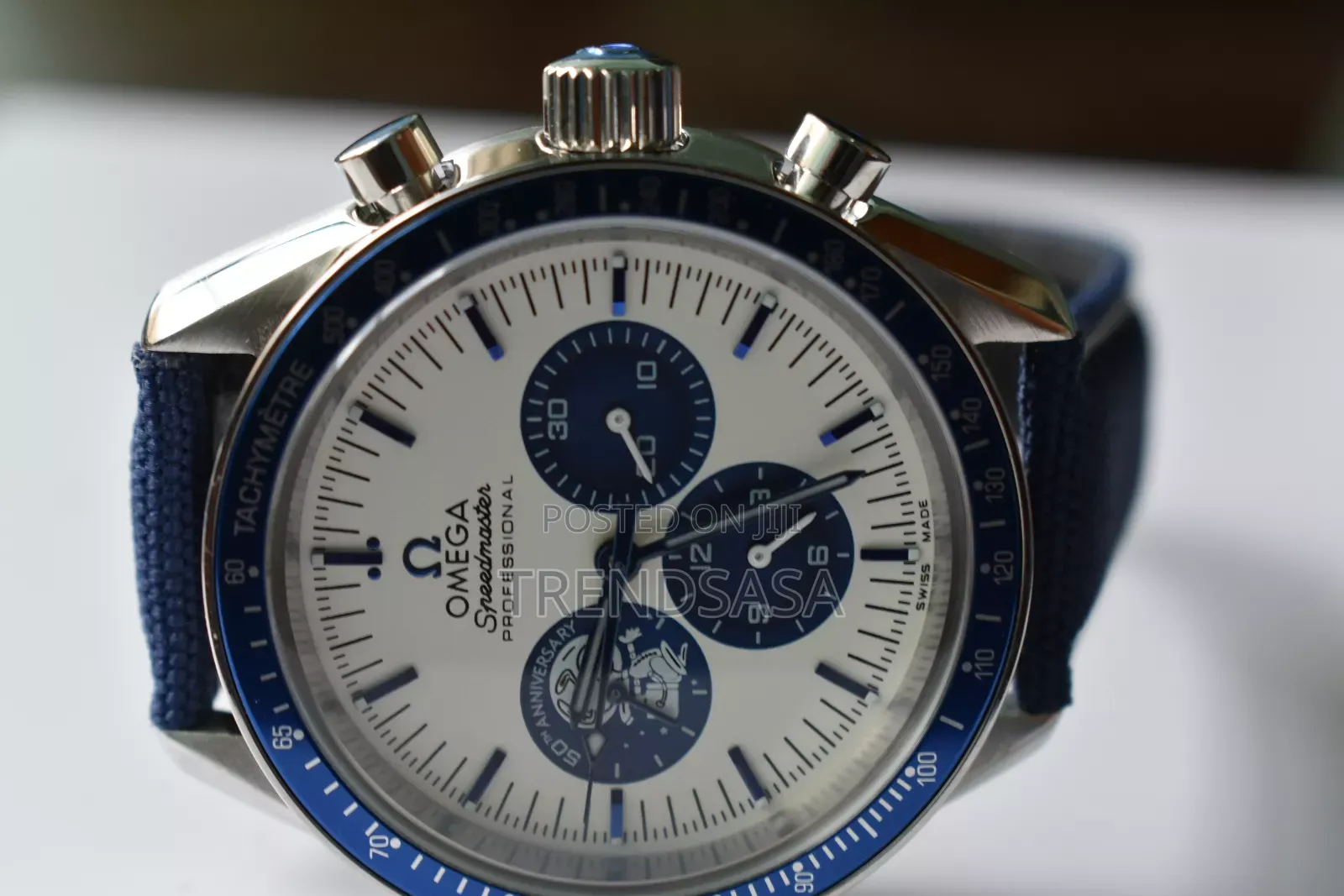 Omega Speedmaster Snoopy Blue