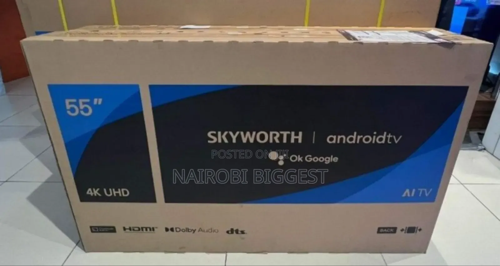 Skyworth 55" Google Frameless Android Best Tv