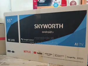 Skyworth 55 Inches Smart Android Frameless Uhd Tv