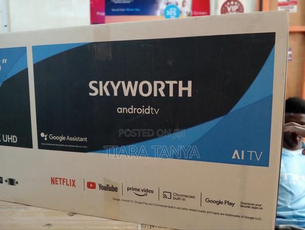 Skyworth 55 Inches Smart Android Frameless Uhd Tv - thumbnail 4