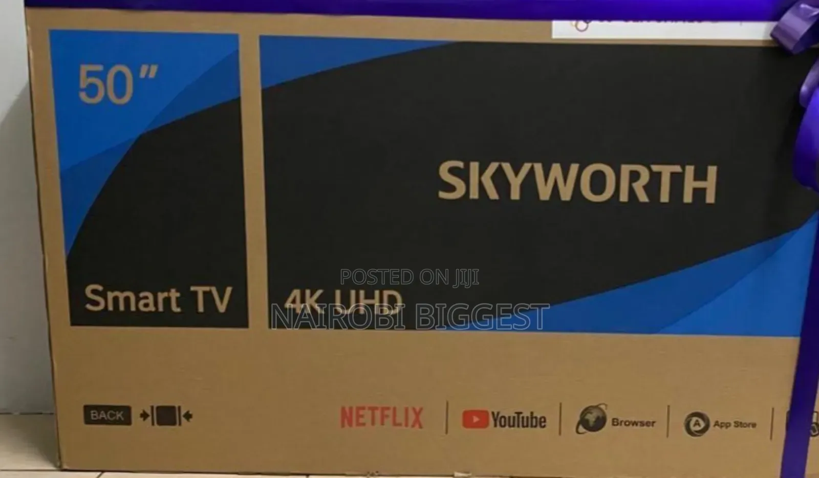 Skyworth Uhd 50" Best Frameless Tv