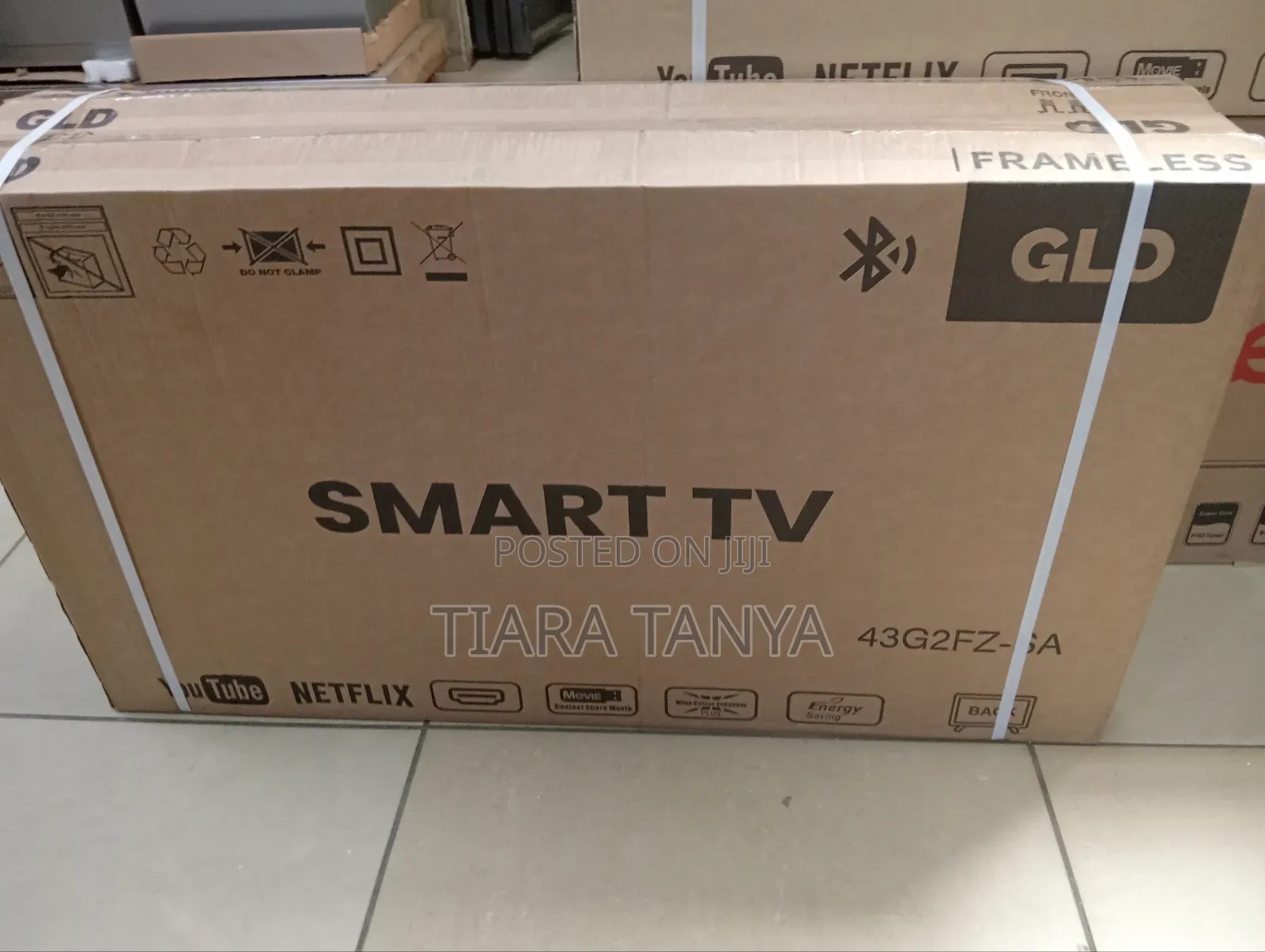 GLD 43-Inch Frameless Smart Bluetooth TV -G4300d2b
