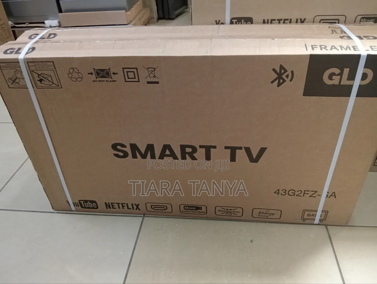 GLD 43-Inch Frameless Smart Bluetooth TV -G4300d2b