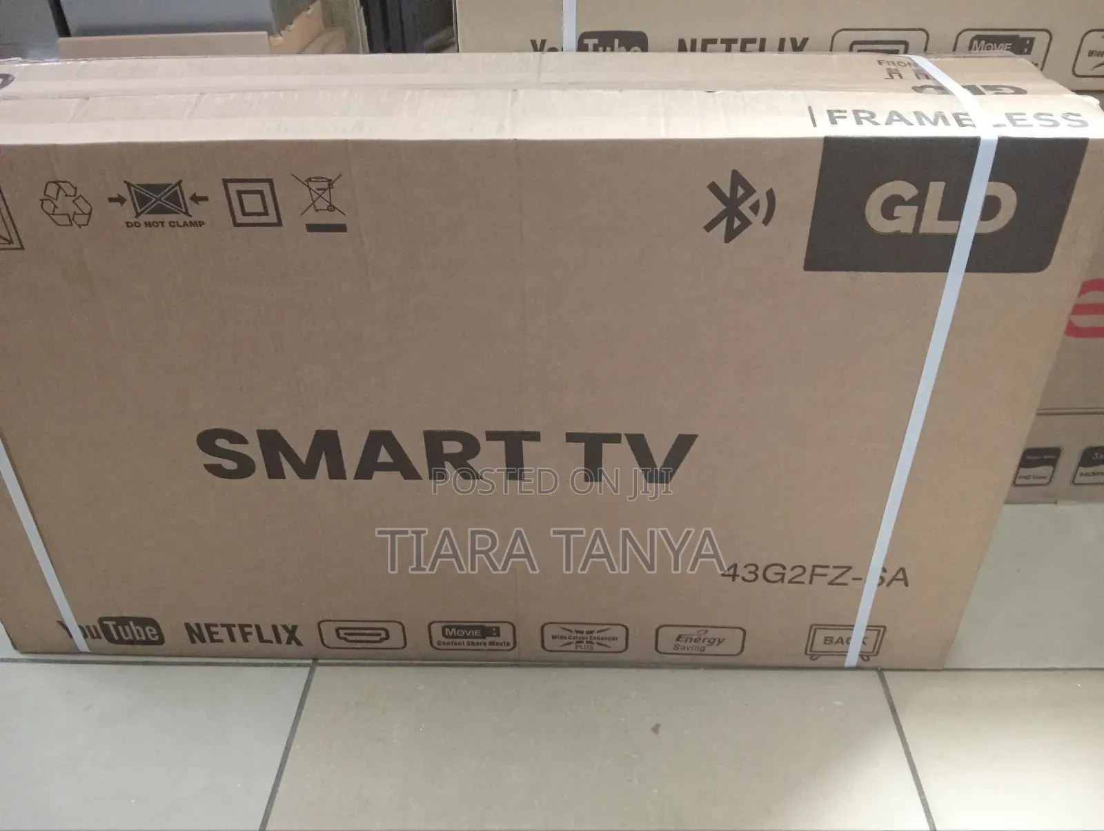 GLD 43-Inch Frameless Smart Bluetooth TV -G4300d2b