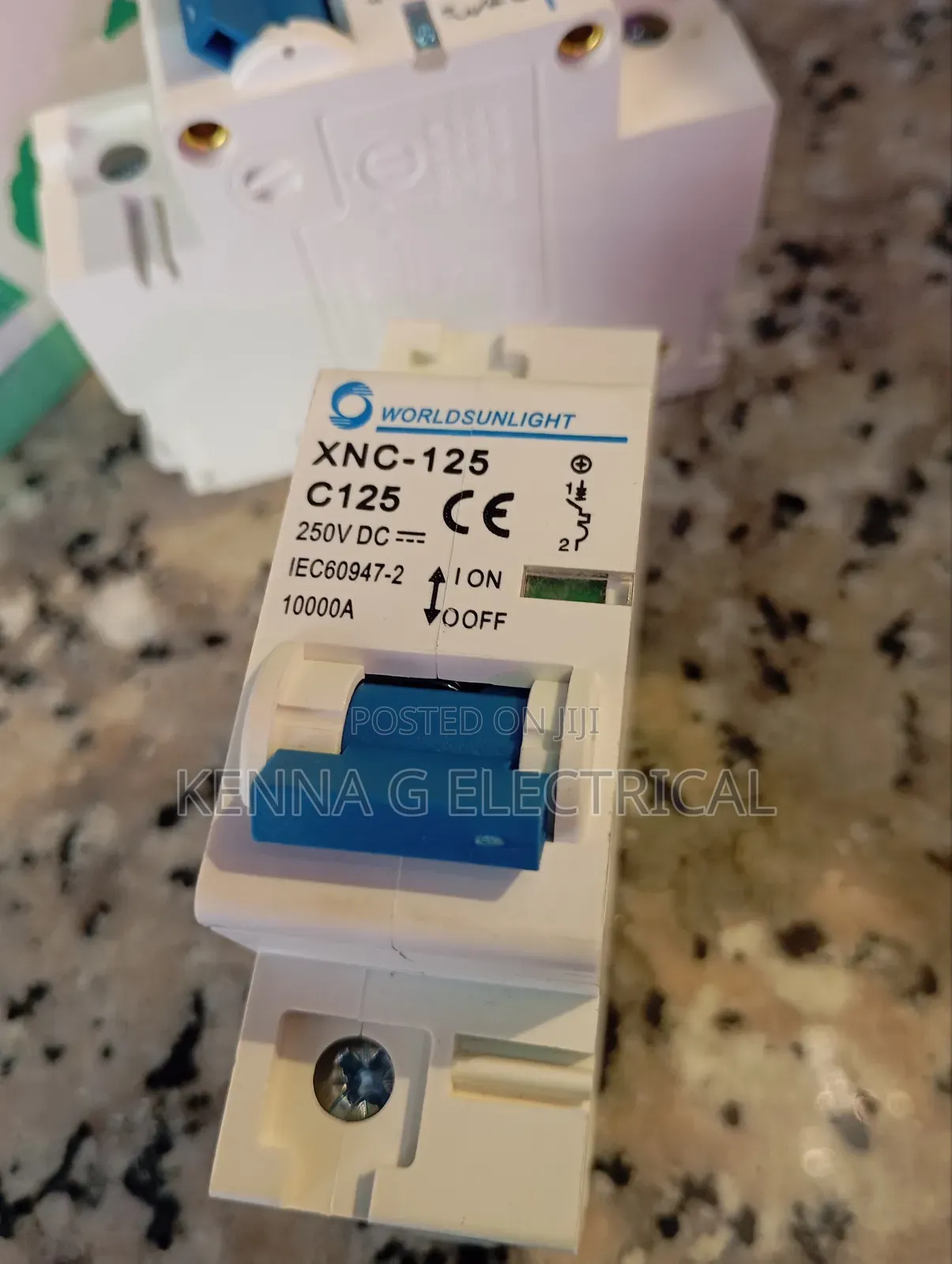Circuit Breaker 125 Amp
 DC Single Pole