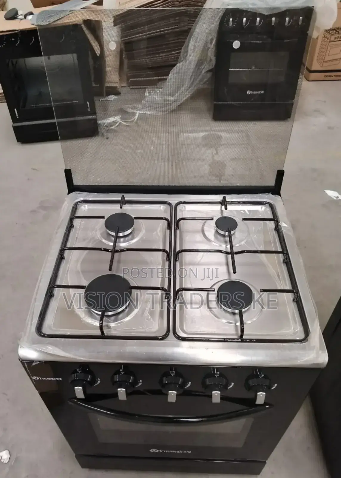 Volsmart 60*60cm Full Gas JET Standing Cooker With Gas Oven.
