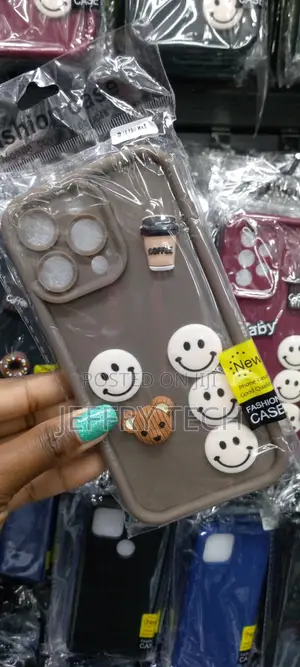Fashion Cartoon Cute Coffee Chocolate 3D iPhone 15pro Max