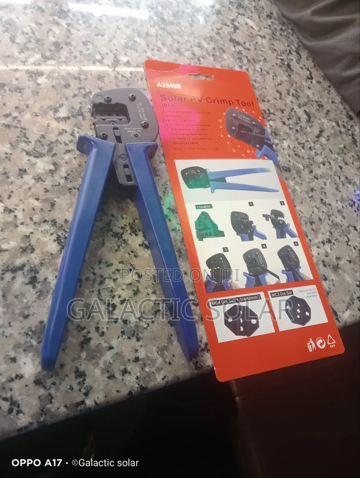 Solar Panels Connector Crimper