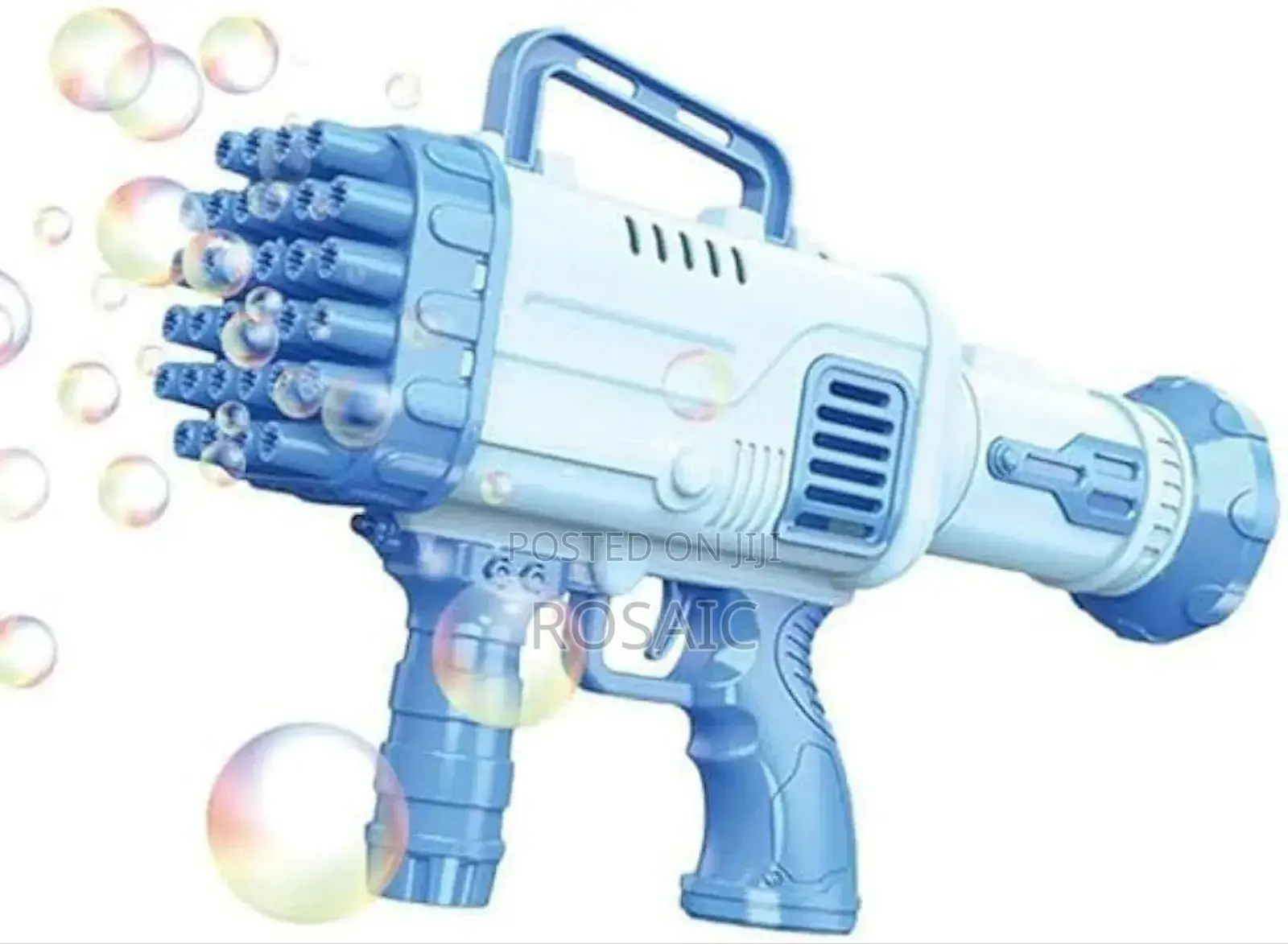 Blue Bubble Gun Battery Operated