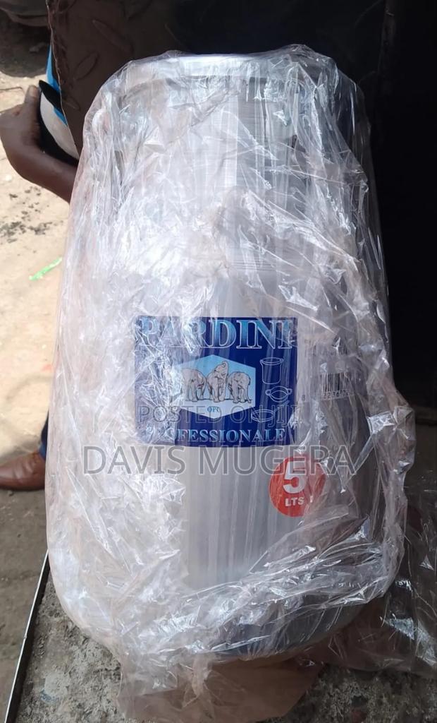 Pardini Aluminium Milk Canister 5 Litre Silver
