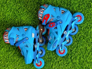 Size 31-38 Kids Rubber Wheels Skates Shoes