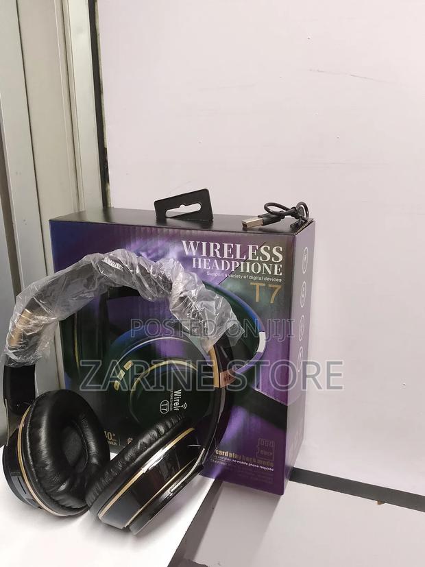 Headband Wireless Headphones, Tf Card Play Back Mode, Loud - main view