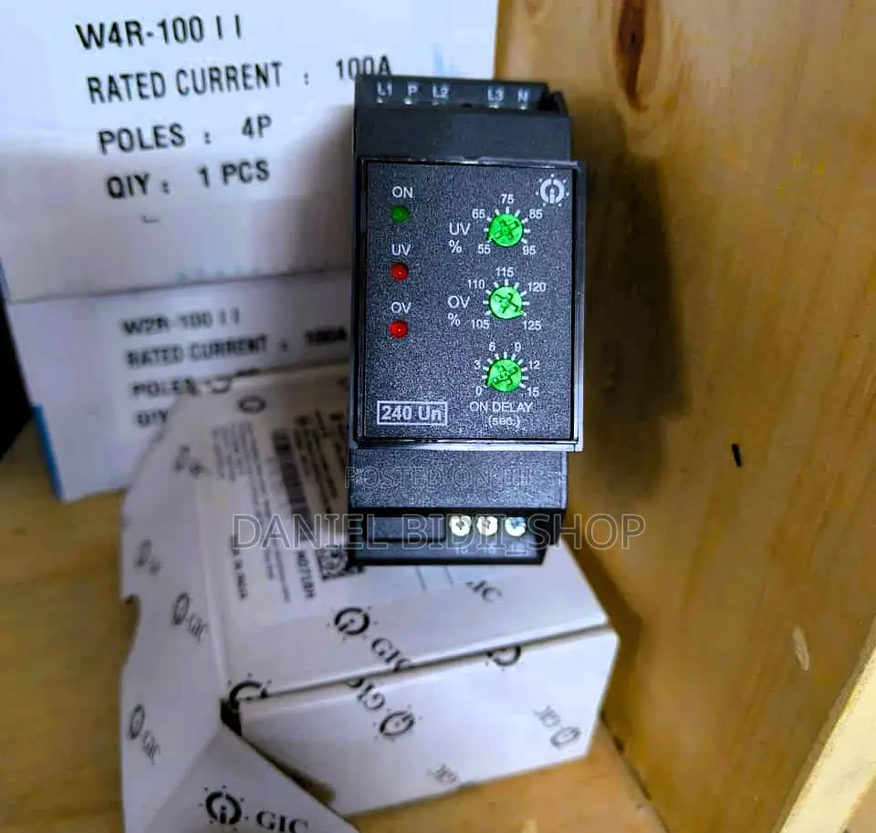 100amps 4pole Timer UV