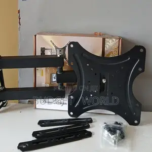 >Full Motion Tv Wall Mountbracket Swivel Tilt 14-55 Inches >