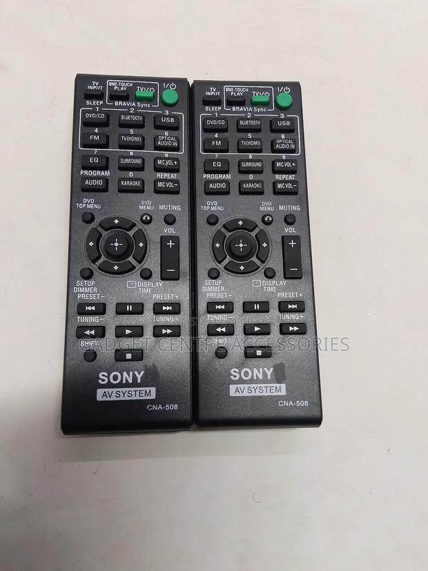Sony Hometheatre Remotes - main view