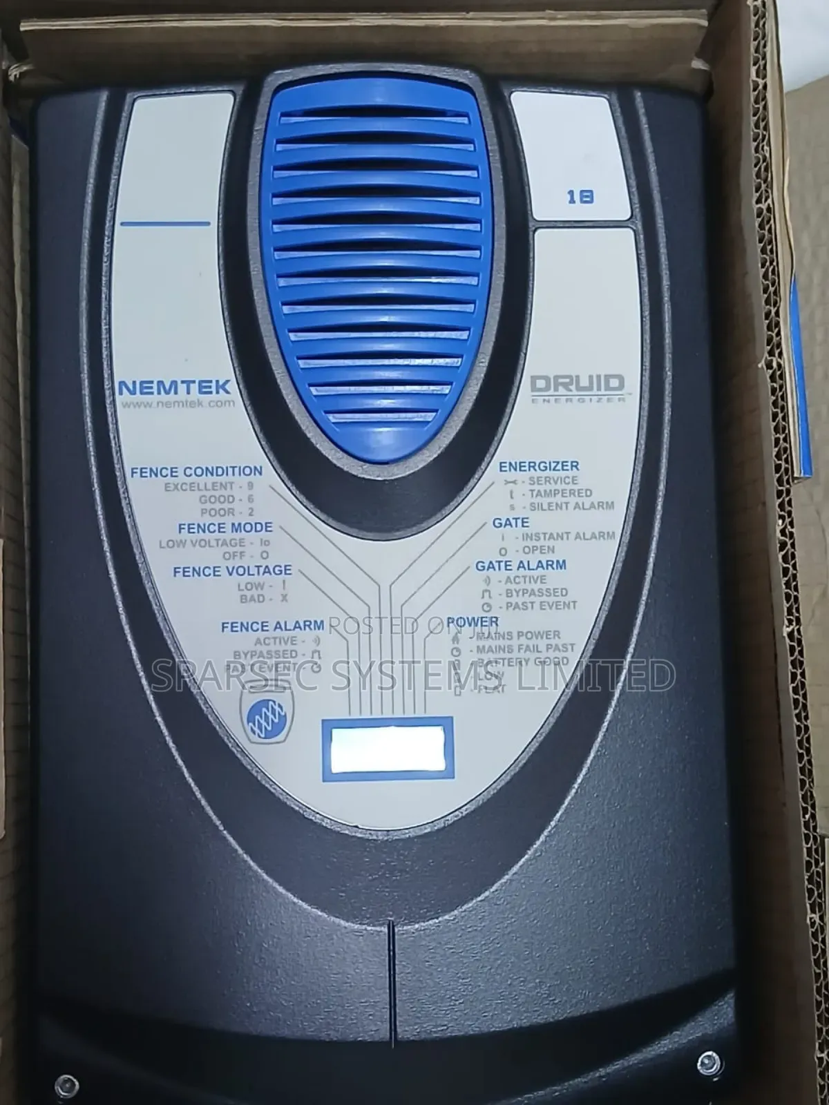 Druid 18LCD Electric Fence Energizer