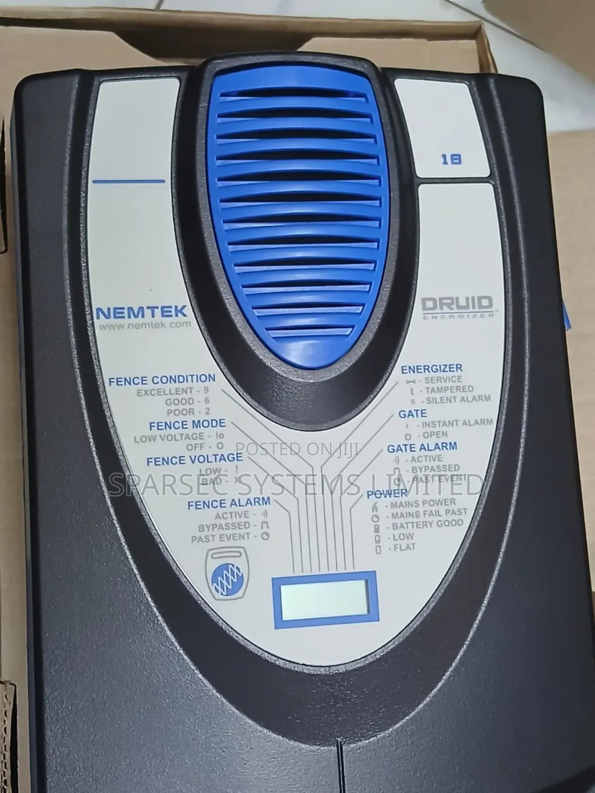 Druid 18LCD Electric Fence Energizer