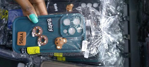 Cute 3D Bear Coffeecandy Phone Case for iPhone 15 Pro - main view