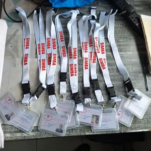 White Lanyards