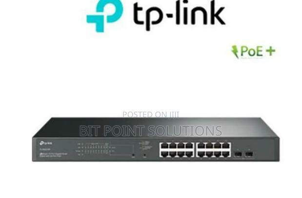 Tp-Link Jetstream 18-Port Gigabit Smart Switch With 16 Poe+