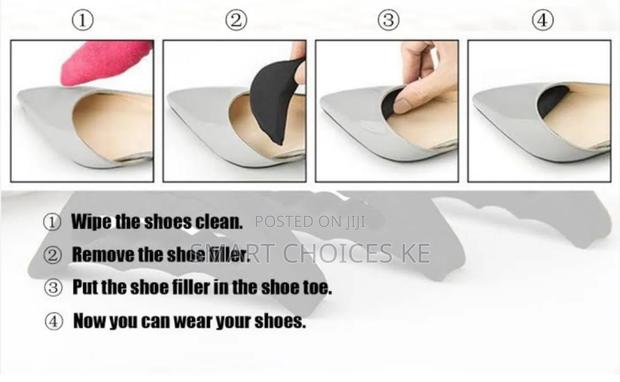 Shoe Toe Filler Makes Your Shoes to Fit Comfortably