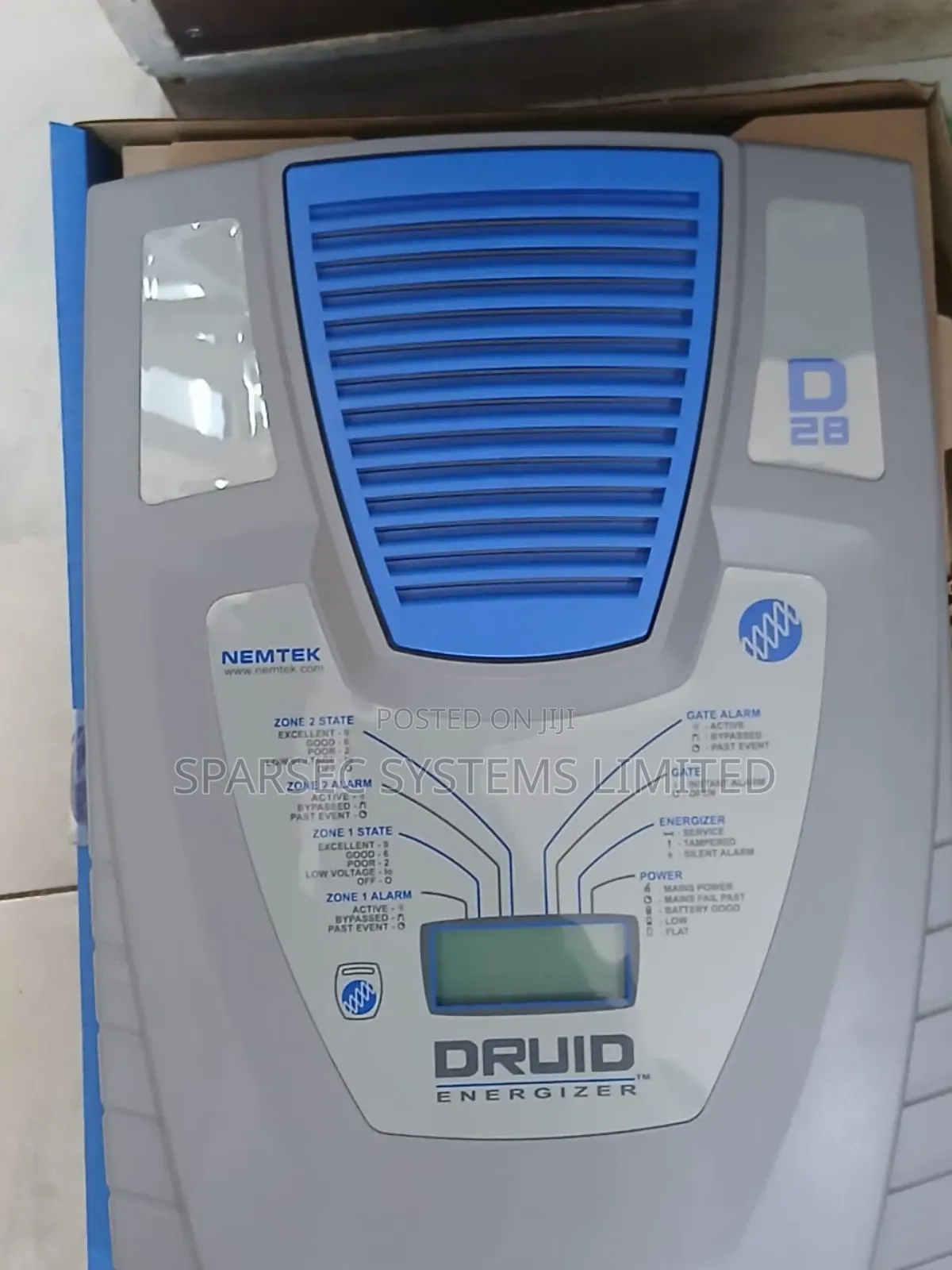 Nemtek Druid 28 LCD Electric Fence Energizer