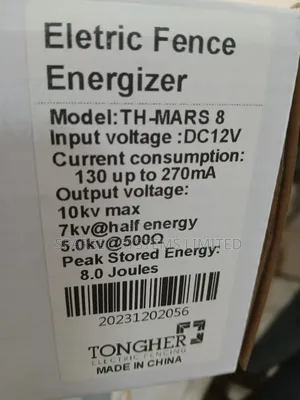 Th-mars 8 Electric Fence Energize