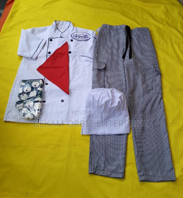 Customized Professional Chef Outfit (5pc Package) - main view