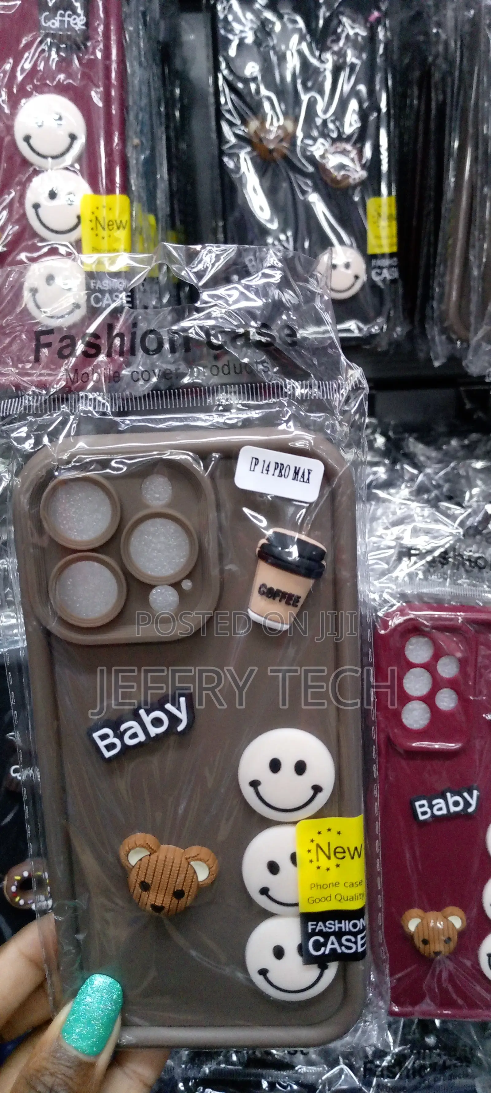 3D Cute Cartoon Doll Case Compatible for iPhone14 Pro Max