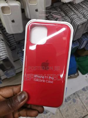 iPhone 11 Pro Red Silicone Case - thumbnail 2