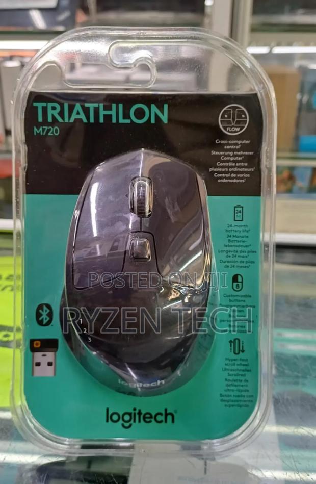 Logitech M720 Triathlon Bluetooth Mouse