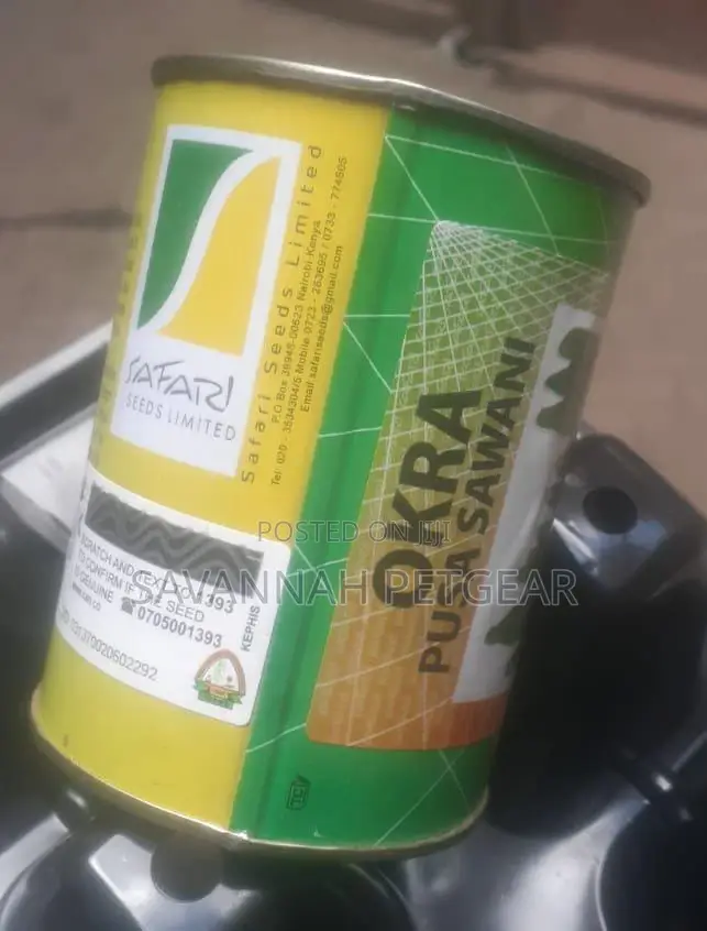 Safari F1 Okra Pusa Sawani Seeds 100g
