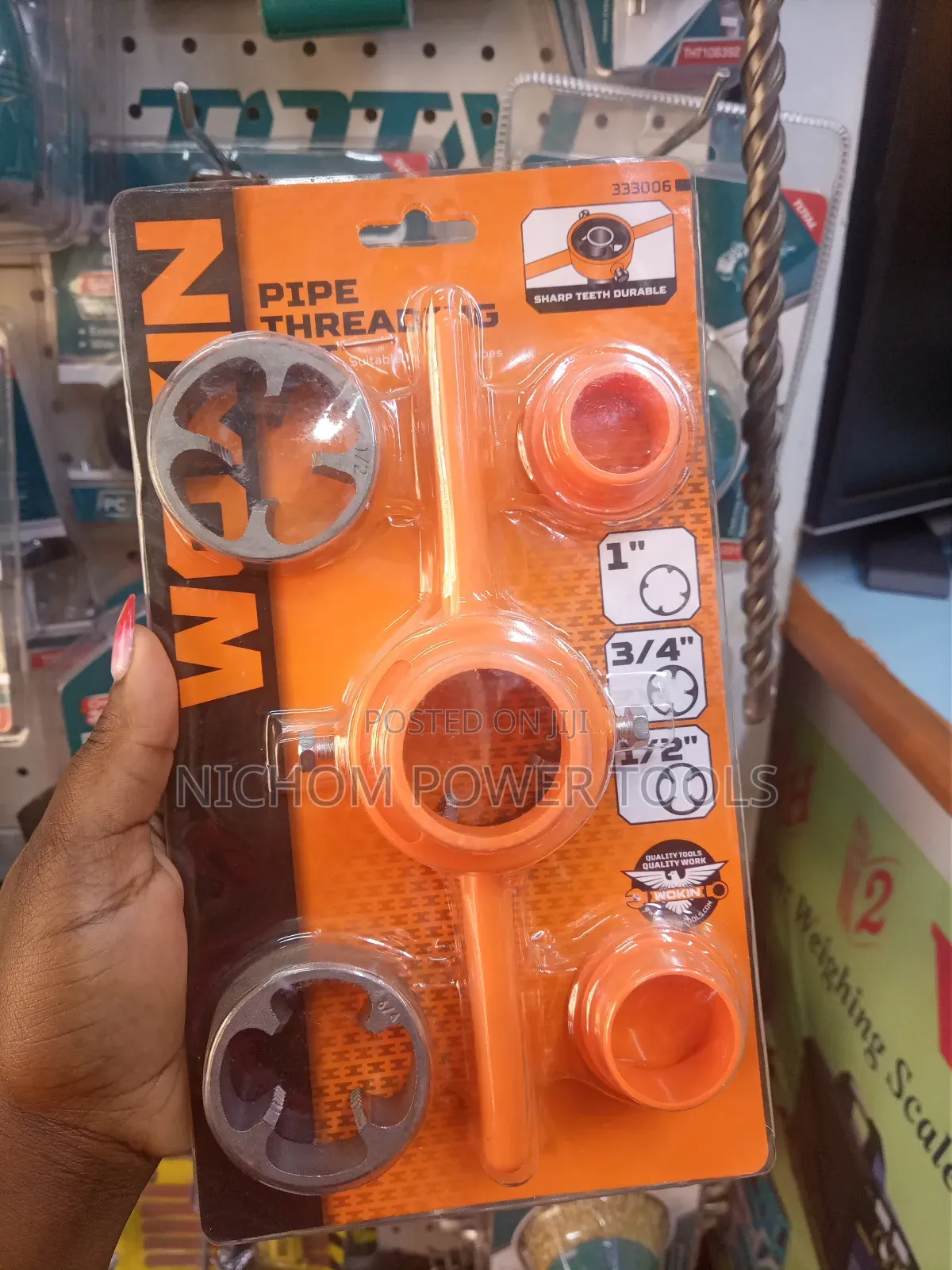 Wokin PVC Pipe Threading Set
