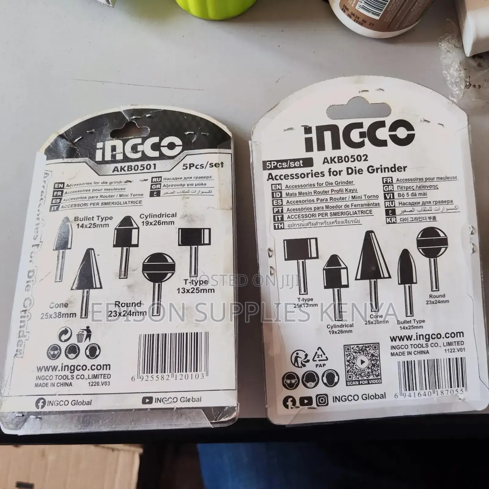 Die Grinder Accessories Ingco Mounting Stones Shank Drill Grinding