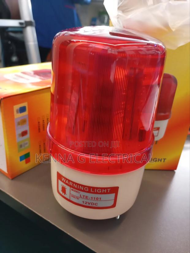 LED Red Flashing Warning Light