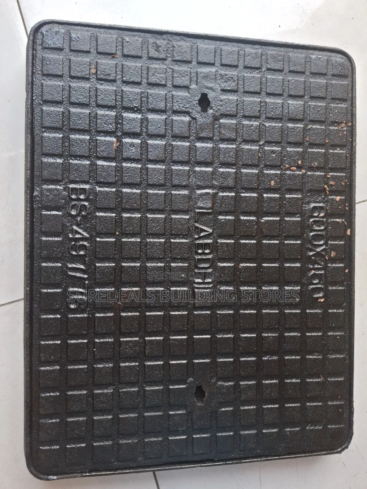 Heavy Duty Cast Iron Manhole Covers-450×600mm