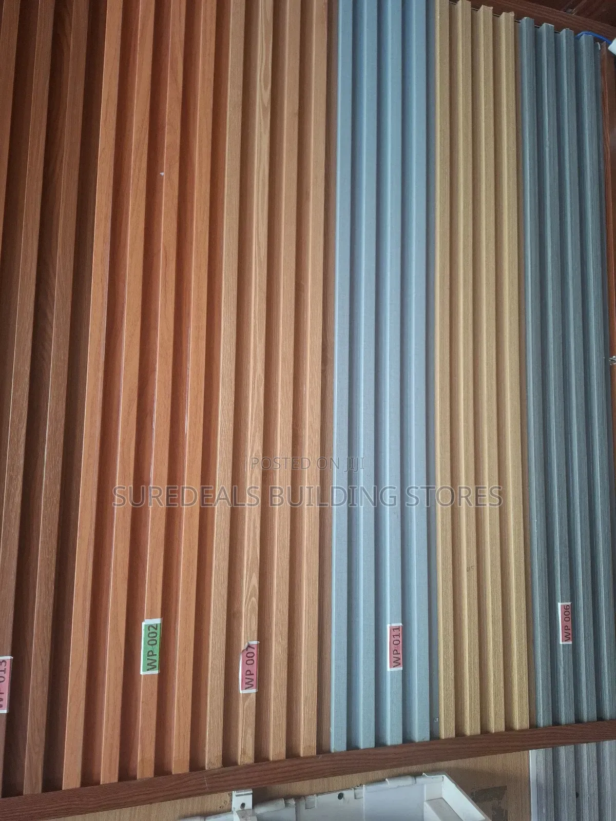 Fluted Panels 2.8m*0.2m WPC Slated Wall Panel