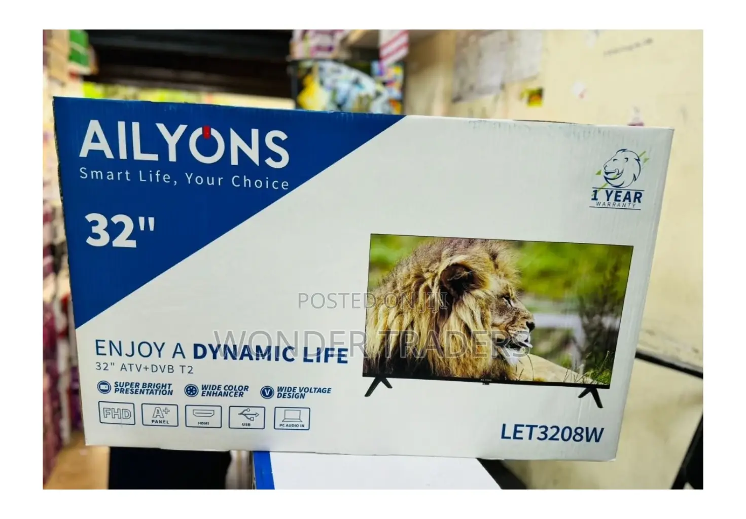 Tv Ailyon 32" Digital Frameless Tv 32