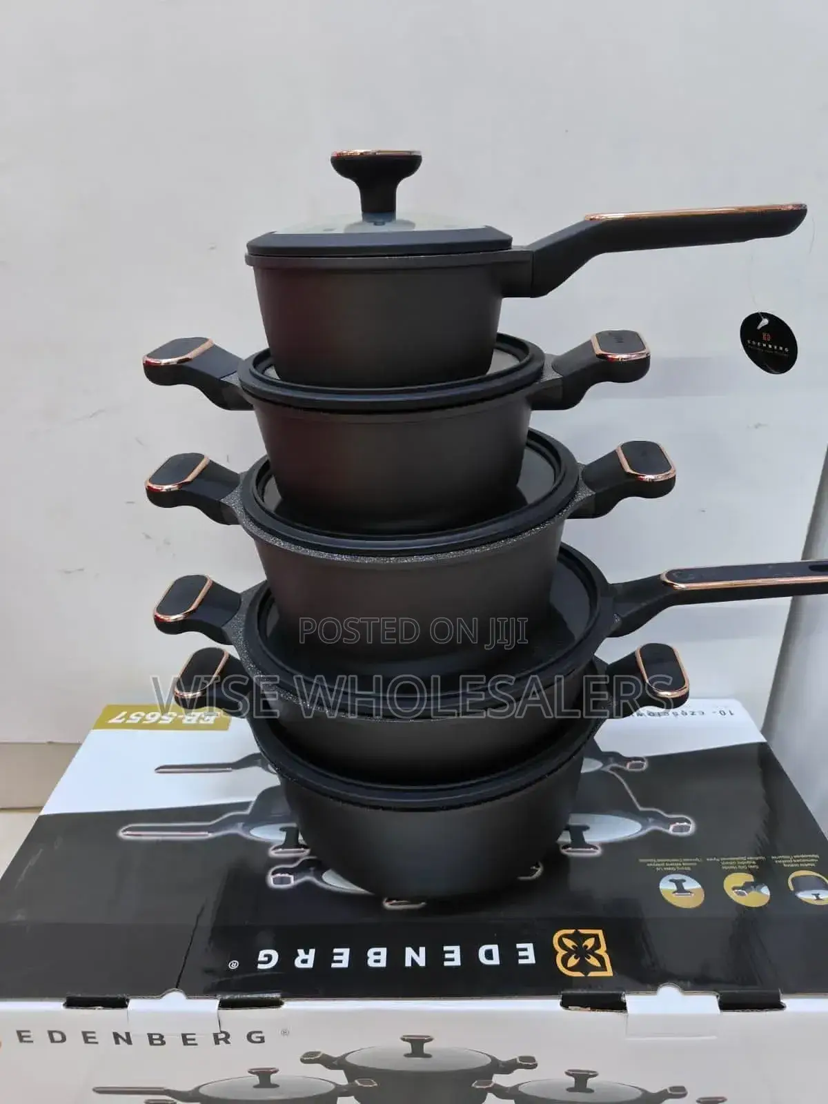 *10pcs Edenburg Cookware Set*